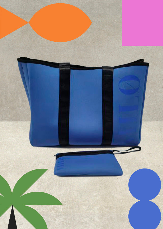 Milo Beach Tote - Ultramarine