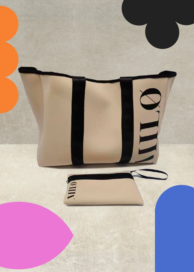 Milo Beach Tote - Cream